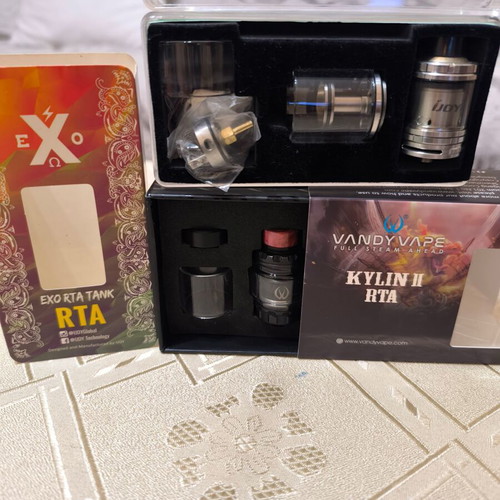 Exo RTA and Kylin RTA 2 set like new, easy to assemble