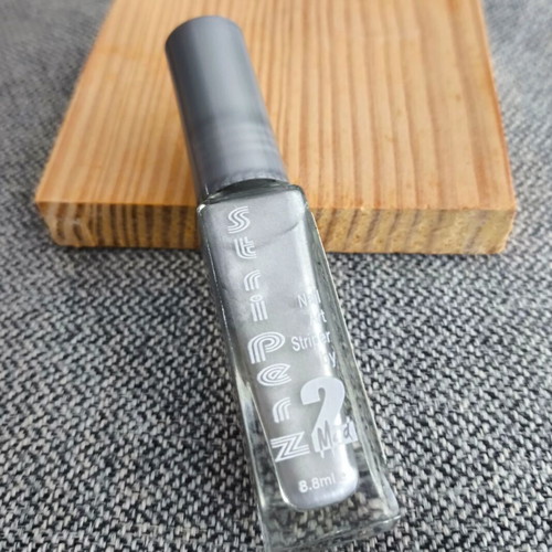 2MAD Nail Art Polish Silver Shimmer 8 ml new
