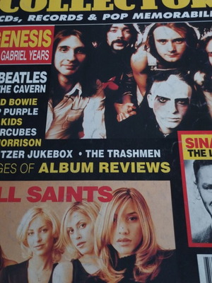 Περιοδικό Record Collector μεταχειρισμένο, Ιούλιος 1998, τεύχος Genesis