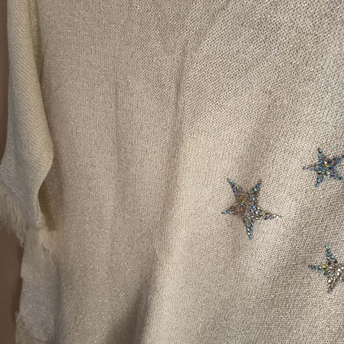 Be You women's beige sweater like new, size No M/L with gold