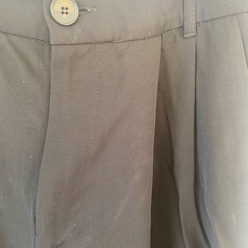 Zara women pants small black like new, wide leg