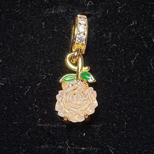 Golden Blossom Charm like new, gold and silver