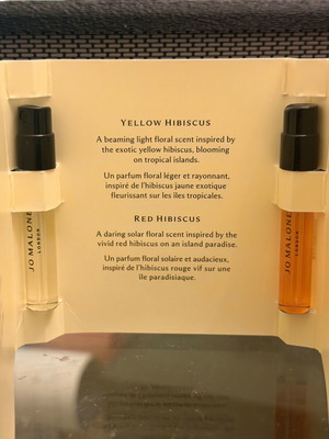 Jo Malone Yellow Hibiscus και Red Hibiscus Eau de Parfum 3 ml