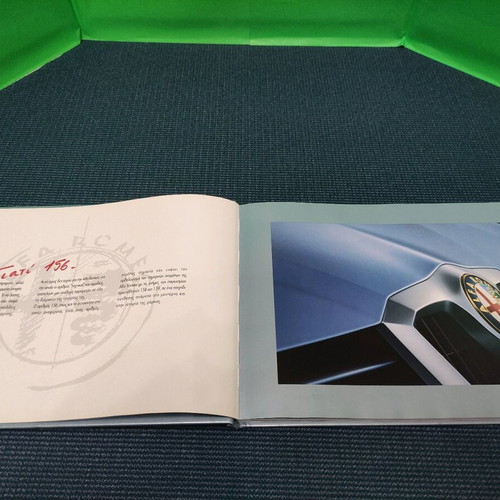 Official Alfa Romeo 156 album like new