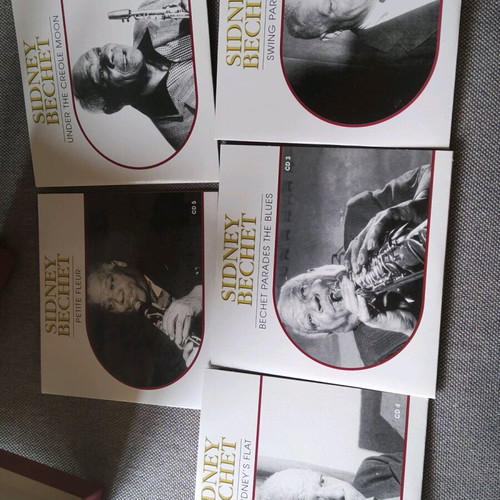 Sidney Bechet 5 CD collection used, jazz