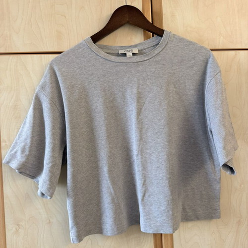 COS T-shirt XS like new, grey