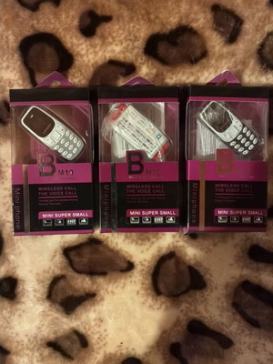 L8star Mini Mobile Phone new with Dual SIM and SD Card Support, 3 pcs