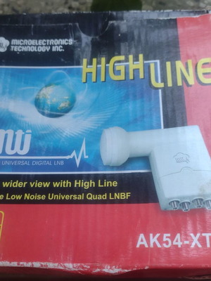 Quad Universal Digital LNB for Satellite Dish new