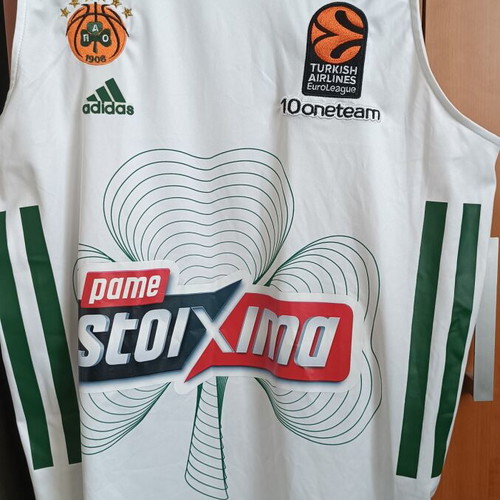 Panathinaikos Basketball 2021-2022 Away Size M New Authentic
