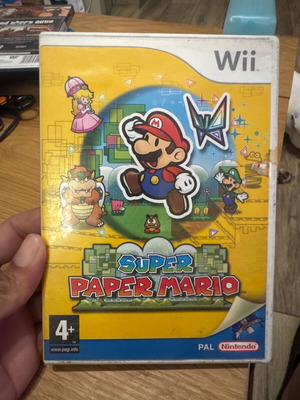 Super Paper Mario Nintendo Wii PAL like new, complete
