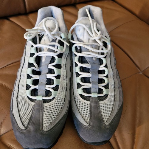 Nike Air Max 95 OG sneakers used, white and grey, size 45