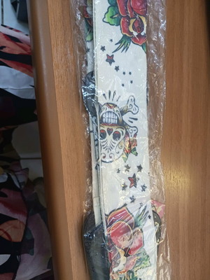 Tattoo Guitar Strap Firestone new
