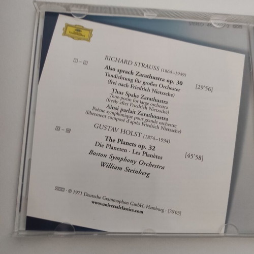 Gustav Holst The Planets CD like new, classical music