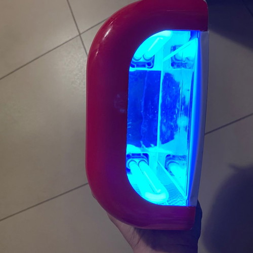 36 Watt Gel Curing UV Lamp for Semi-Permanent Manicure used