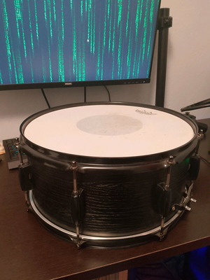 Tama Woodworks Snare 14"x6,5" καινούργιο με δέρμα Remo