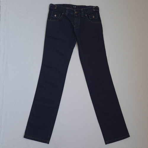 Dolce & Gabbana men's designer jeans W30 L36 very low rise regular fit like new, blue
