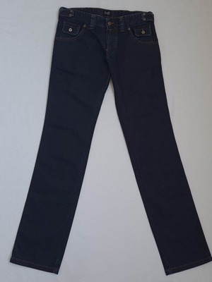 Dolce & Gabbana men's designer jeans W30 L36 very low rise regular fit like new, blue