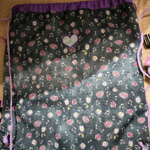 Santoro backpack, shoulder bag and pencil case like new, gift set