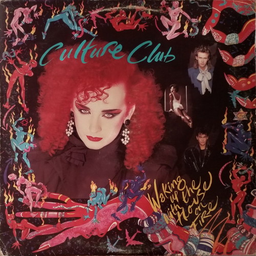 Culture Club Waking Up With The House On Fire vinyl LP used, pop