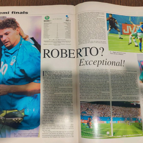 World Soccer magazine used, English, World Cup 94