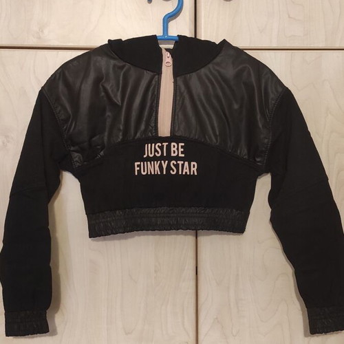 Girls' set 6-7 years like new, black