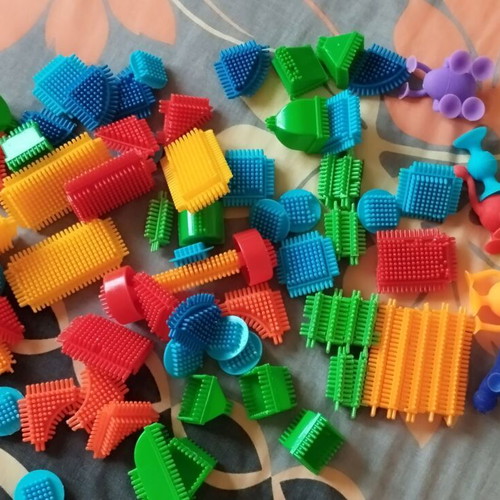 Building blocks used, assorted set