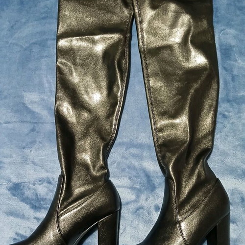Shein boots new, size 36, black narrow fit