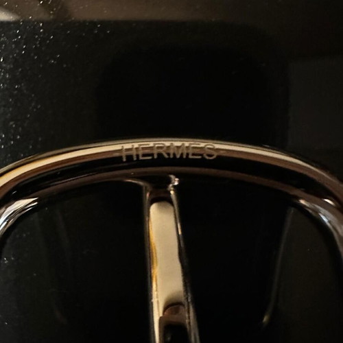 Hermes women's belt like new, size 80, white and beige