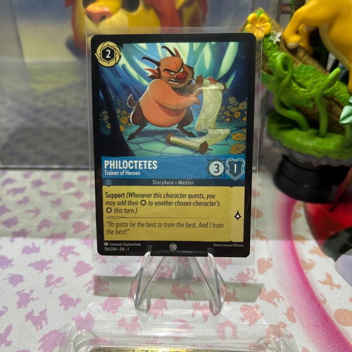 Κάρτα Disney Lorcana TCG Philoctetes σε άριστη κατάσταση