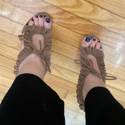 Toi&Moi suede heels like new, size 38, brown