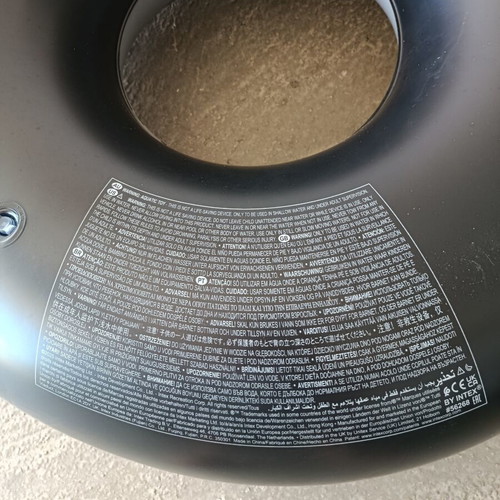 Intex inflatable high performance tire tube with handles like new