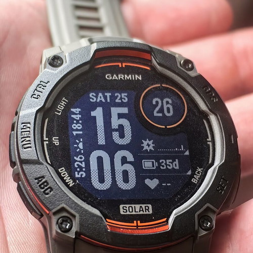 Garmin Instinct 3 Solar 50mm smartwatch new