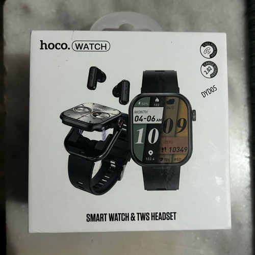 Hoco. WATCH DYD05 Smart Watch with TWS Headset like new