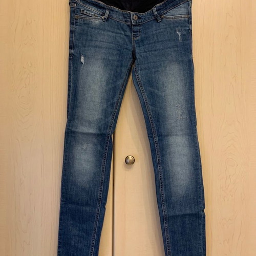 Maternity pants used H&M blue, size M