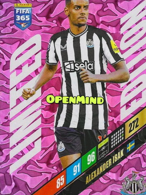 Κάρτα Alexander Isak XXL Limited Edition FIFA 365 2024 Andrenalyn XL καινούργιο