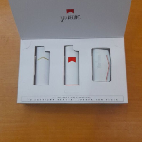 Marlboro metal cases gift set of 3 pieces like new