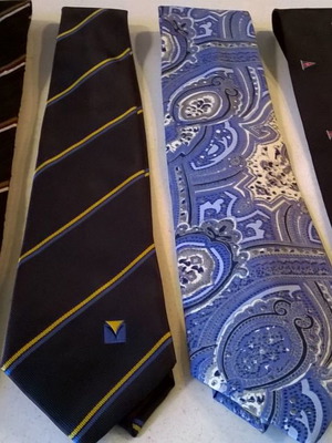 Silk ties pack of 4 in excellent condition