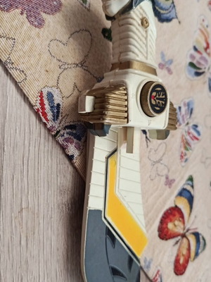 White Power Ranger sword small edition used