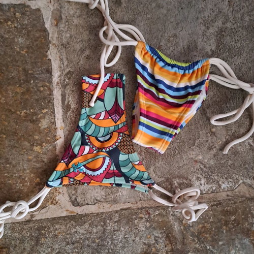 Brazilian bikini bottoms pack of 2, petite extra small, unworn