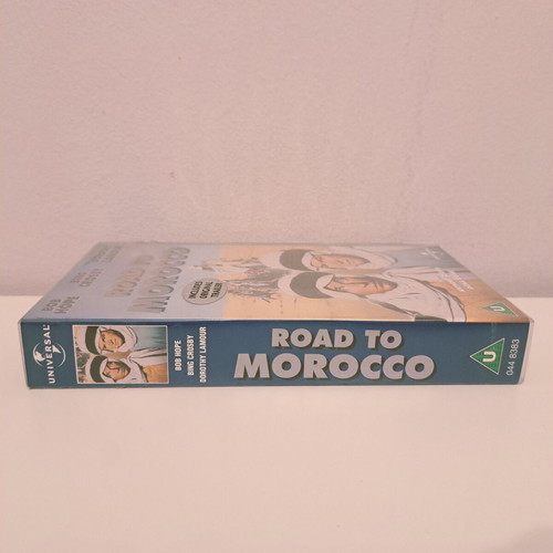 1942 Road to Morocco VHS tape used, no subtitles