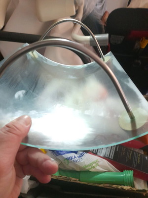 Decorative fruit stand like new, plastic