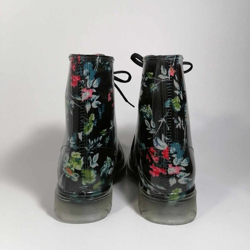 Boots galoshes used with laces, size 39, multicolor