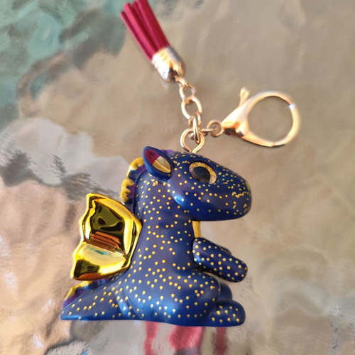 Dragon keychain new, multicolored