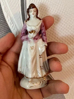 Porcelain figurine Japan used, rare collectible
