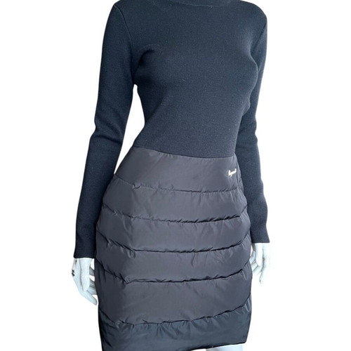 Dsquared2 black down winter dress size IT42-M like new