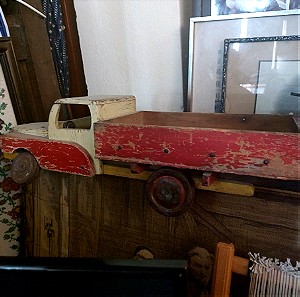 παιχνίδι ξύλινο φορτηγό 1880