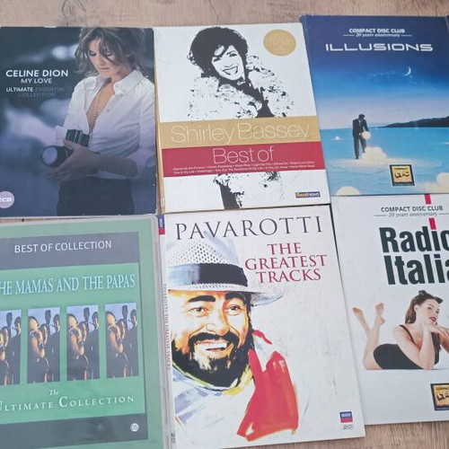 62 foreign music CDs, bundle