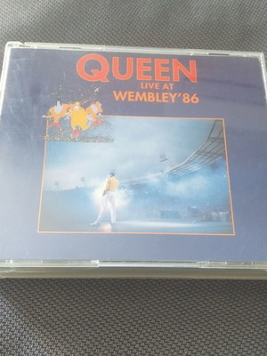 Queen Live at Wembley '86 διπλό CD μεταχειρισμένο, rock