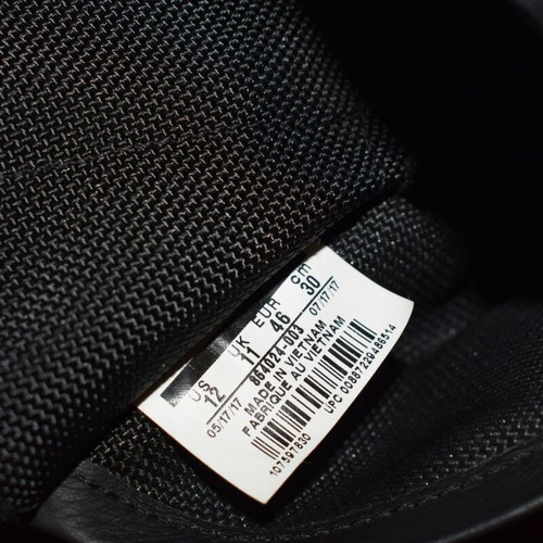 Nike SF-Air Force 1 Triple Black sneakers like new, size 46