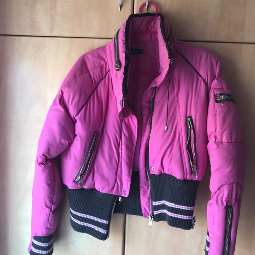Pink jacket medium short used like new